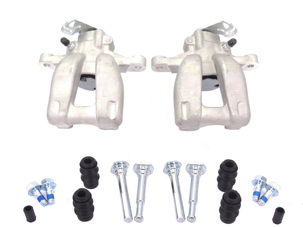 VAUXHALL CORSA NURBURGRING  2 REAR BRAKE CALIPERS LH RH+ BRACKET SLIDER KIT 