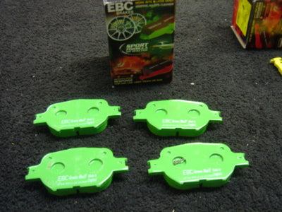 CELICA VVTI 140 190 EBC GREENSTUFF FRONT BRAKE PADS NEW