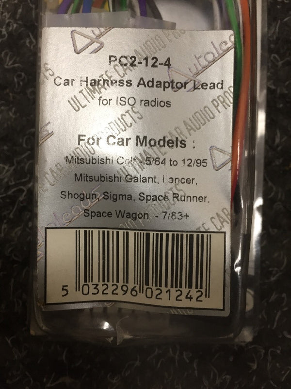 FOR MITSUBISHI COLT STEREO HEAD UNIT HARNESS ADAPTOR LOOM LEAD