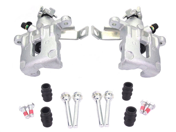 2 REAR BRAKE CALIPER +BRACKET SLIDER PINS CIVIC 1.4DSi  VTEC 2.2i-CTDi 2006-12 