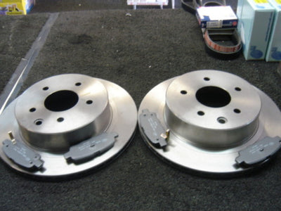FOR NISSAN  XTRAIL 2.0 2.2 2.5 DCI REAR  BRAKE DISCS & PADS