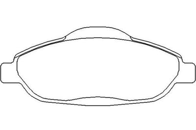 PEUGEOT 308 1.4 1.6 2.0 SW CC FRONT MINTEX BRAKE PADS