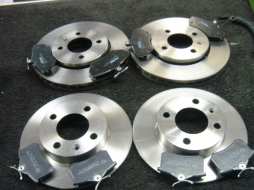 VW POLO LUPO GTI FRONT & REAR BRAKE DISCS & PADS !NEW!