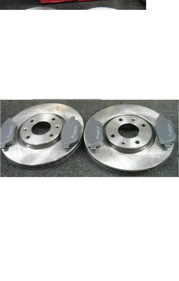 CITROEN C4 GRAND PICASSO 1.6 1.8 2.0 FRONT BRAKE DISC BRAKE PADS 283MM