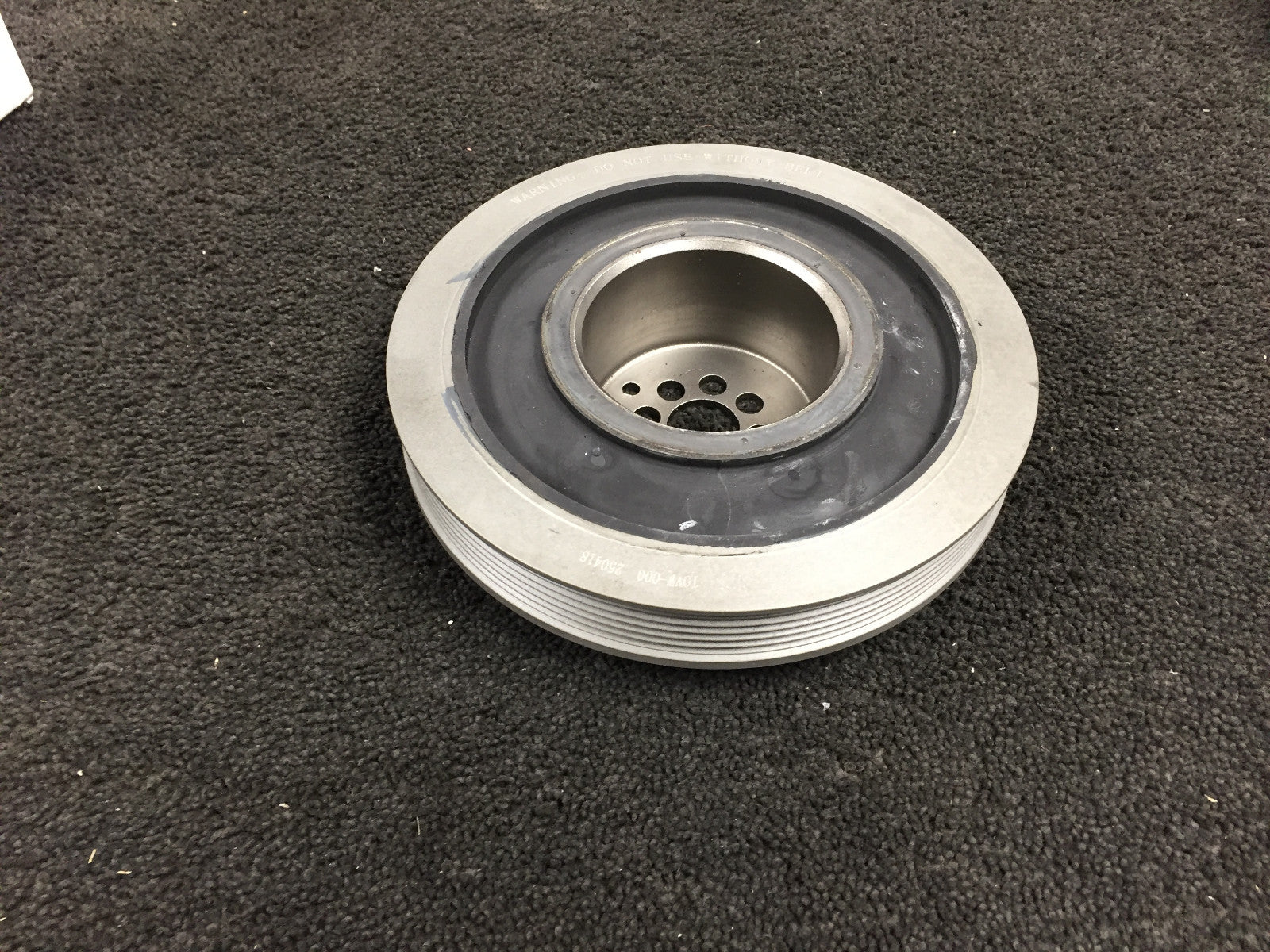  Audi A7 Sportback TDI 3.0 2016 ENGINE CRANKSHAFT DAMPER PULLEY