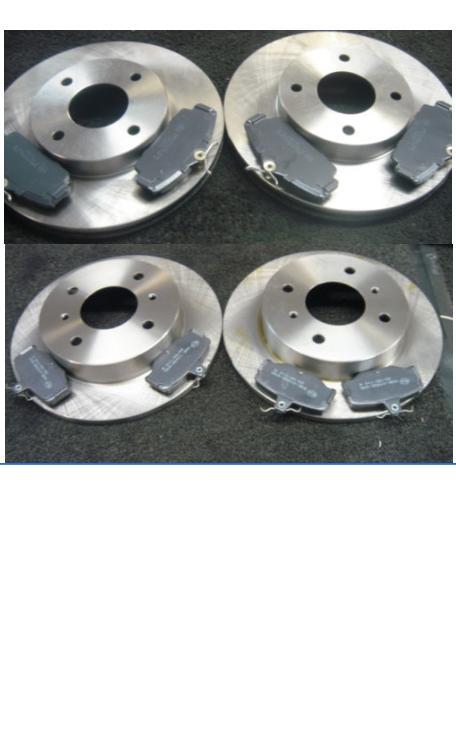 FOR NISSAN ALMERA N16 1.5 1.8 2.0 2.2 DCi FRONT REAR BRAKE DISC BRAKE PAD NOABS