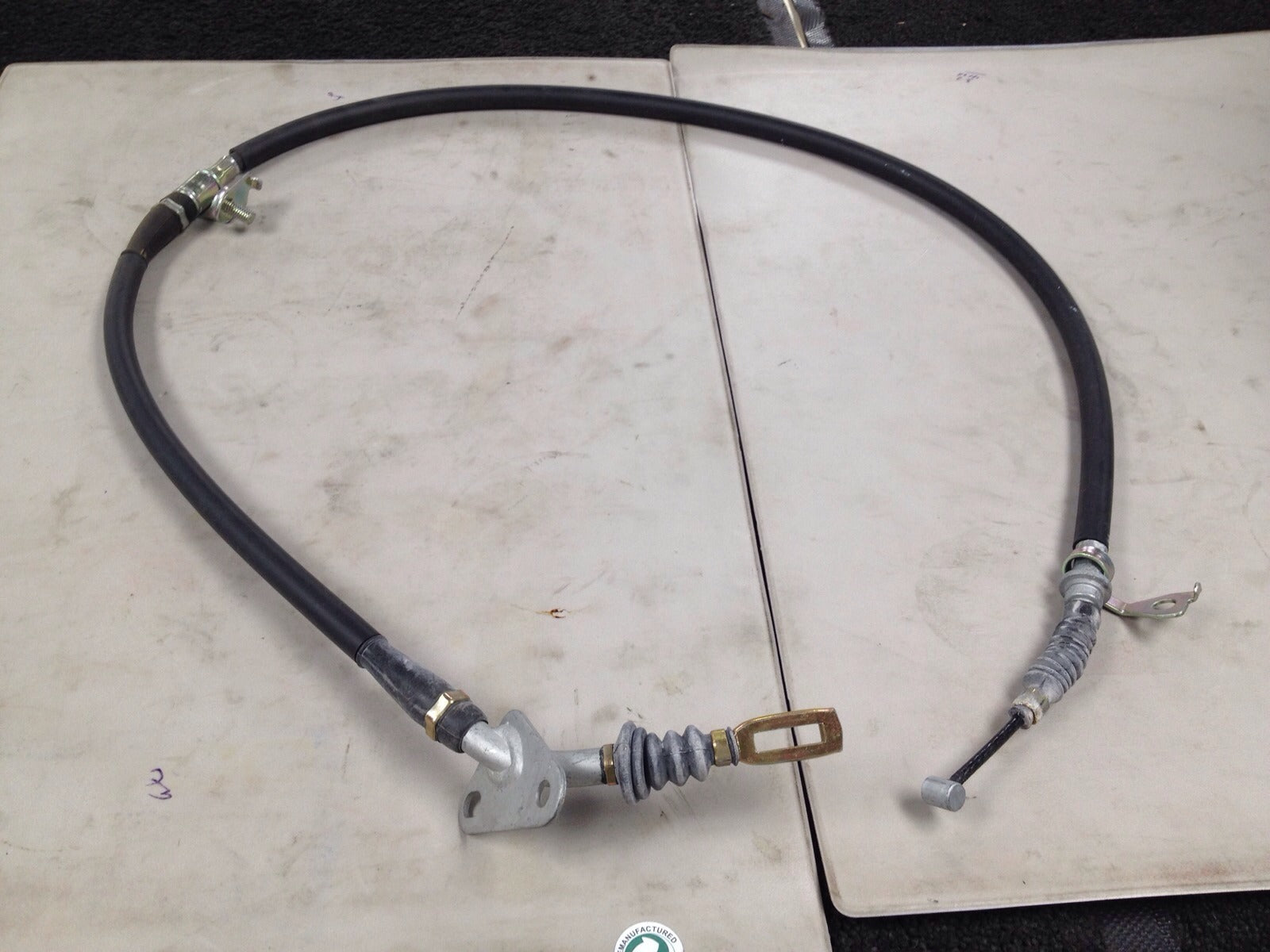 1505MM REAR LEFT HANDBRAKE CABLE FIT MAZDA 323 FAMILIA 1989-94 B45544420E