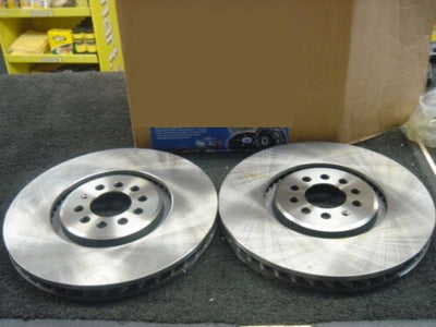 GOLF M4 R32 A3 V6 AUDI TT 3.2 V6 BRAKE DISCS FRONT VENTED 334MM BRAKE DISCS