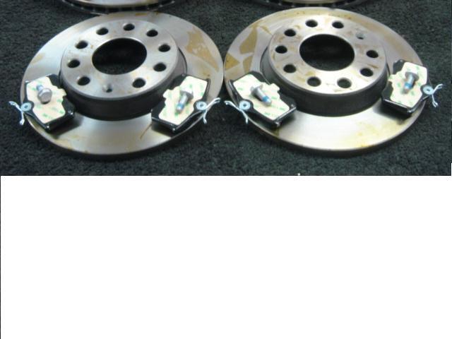 AUDI A4 1.8T 1.9TDI 2.0FSI 2.5TDI B6 2001-05 BRAKE DISC BRAKE PAD REAR 255MM