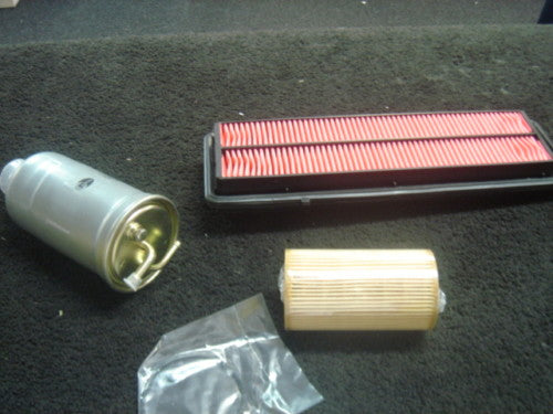 FOR HONDA ACCORD 2.2CDTI 2003-2008 OIL  AIR  FUEL FILTER SERVICE KIT 
