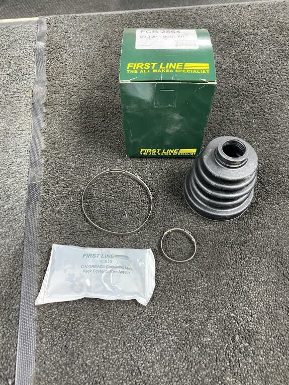FOR NISSAN JUKE 1.2 DIG-T F15 (2014-2020)  FRONN INNER CV JOINT BOOT KIT 