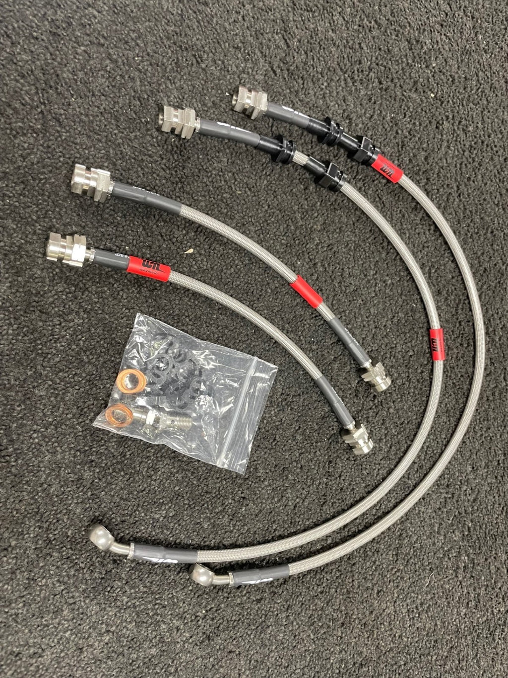 VW GOLF MK5 R32 BIGBRAKE DISC UPGRADE CONVERSION KIT CALIPER DISC PAD  345MM