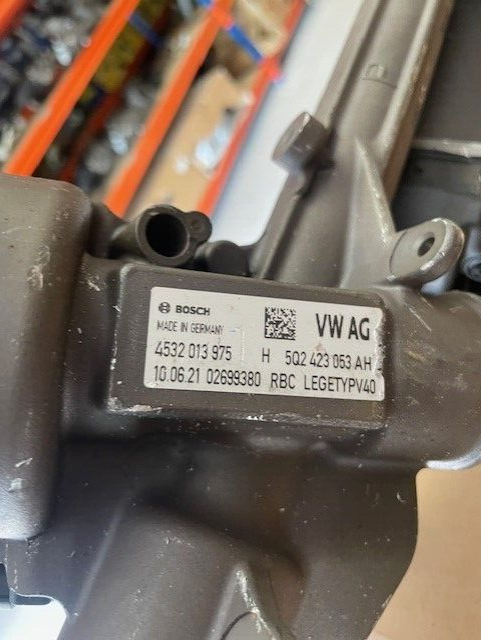 NEW GENUINE GOLF R MK7 7.5 GTD GTi  ELECTRIC POWER STEERING RACK BROKEN PLUG