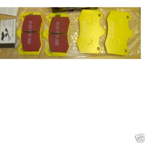 MEGANE 2.0 225 CUP EBC YELLOWSTUFF FRONT REAR BRAKE PAD