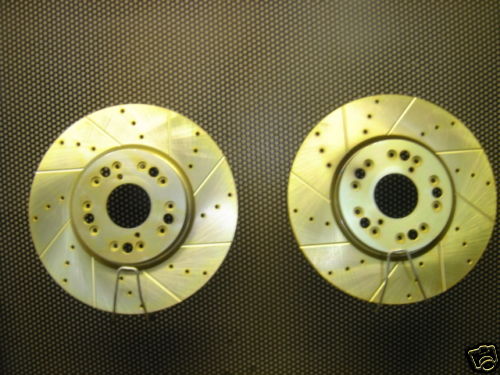 FOR LS400 GS400 GS430 BREMBO DRILLED GROOVED BRAKE DISC