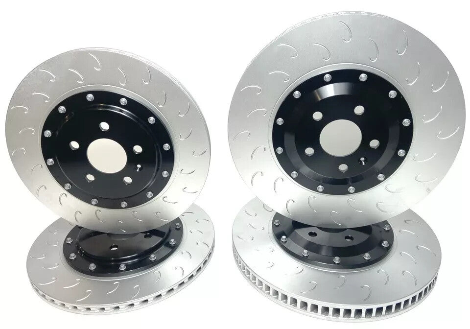 AUDI RS7 QUATTRO (13-18)  2 PIECE PERFORMANCE HOOK DESIGN BRAKE DISC FRONT REAR