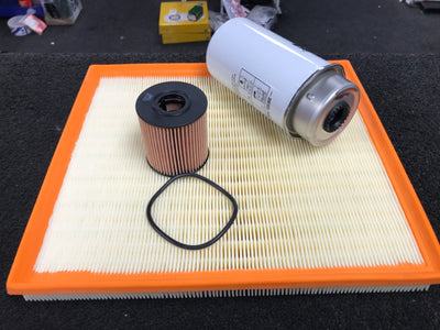 FORD TRANSIT 2.2TDCI OIL FILTER AIR FILTER DIESEL FUEL FILTER SERVICE KIT