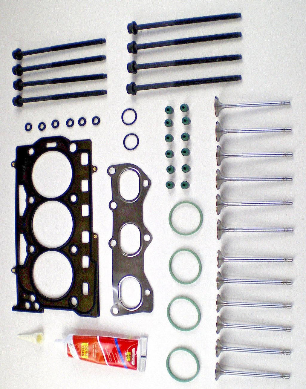 FOR VW POLO SKODA FABIA SEAT IBIZA 1.2 12V CGPA HEAD GASKET SET HEAD BOLT VALVES