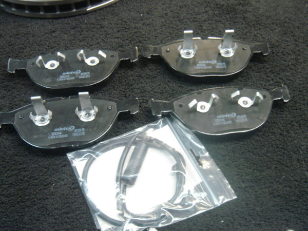 BMW 635D 650I E63 E64 FRONT BRAKE DISCS PADS WITH SENSORS