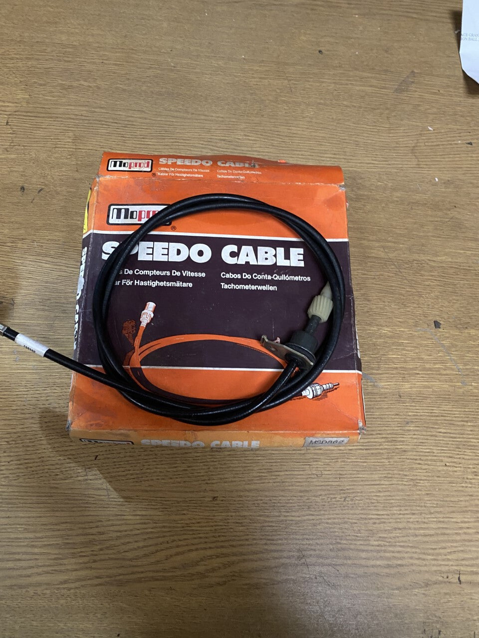 FOR AUSTIN ROVER MAESTRO 1.3 4 SPEED 1983 ONWARDS SPEEDOMETER CABLE MSDS862