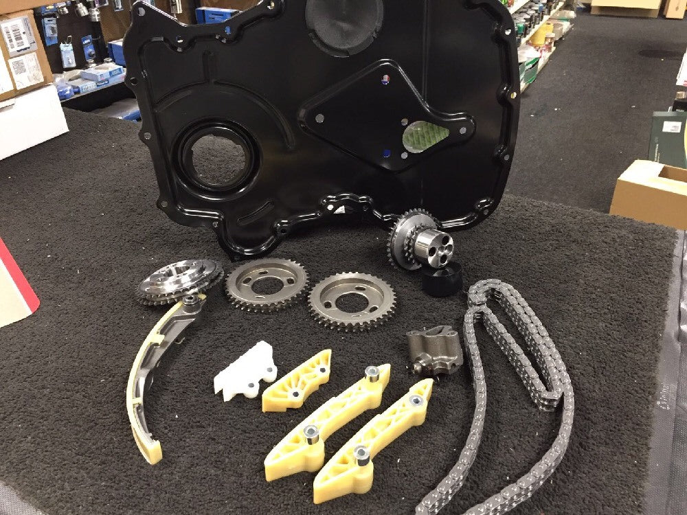 FORD TRANSIT TIPPER 2.0D 2.4TDCi DIESEL TIMING CHAIN KIT SPROCKET TIMING COVER