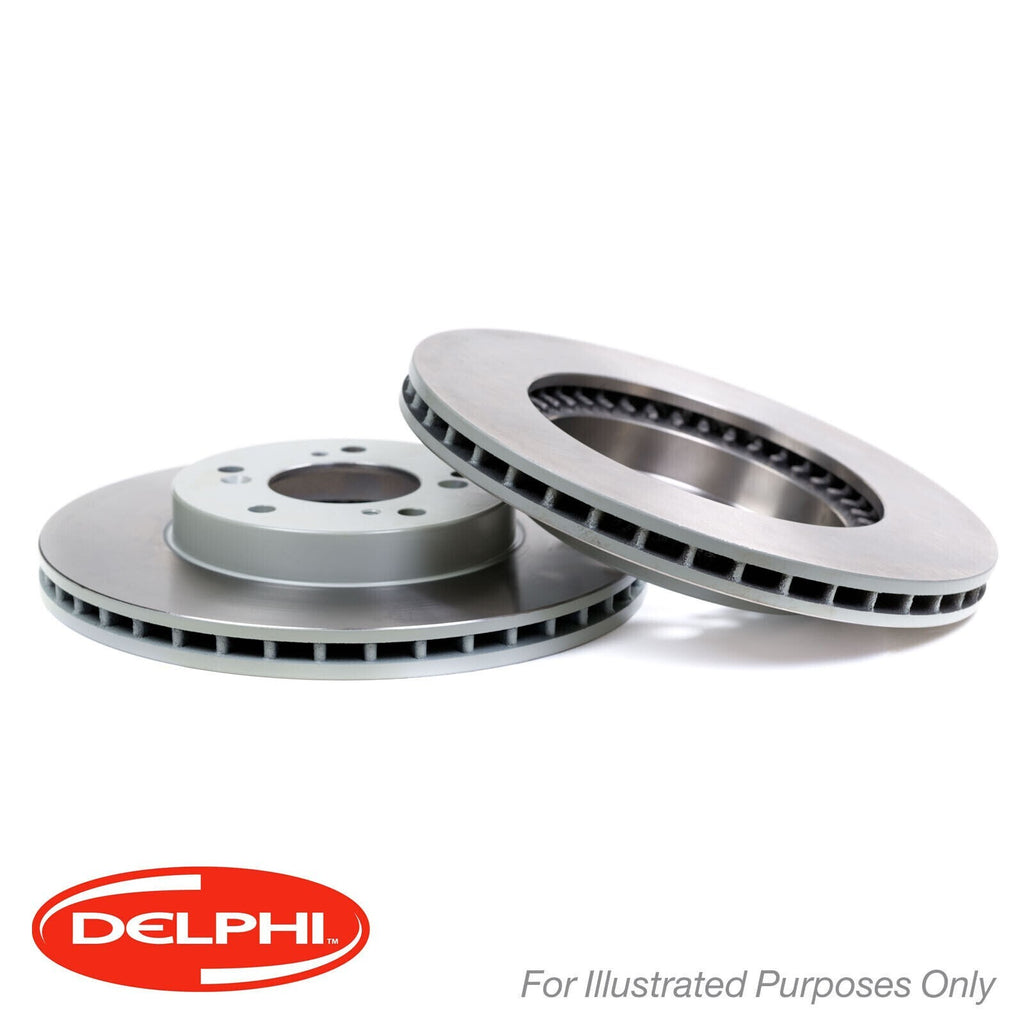 GENUINE DELPHI REAR BRAKE DISCS FOR BMW X1 F48 E84 2 SER F40 F44 F46 300mm