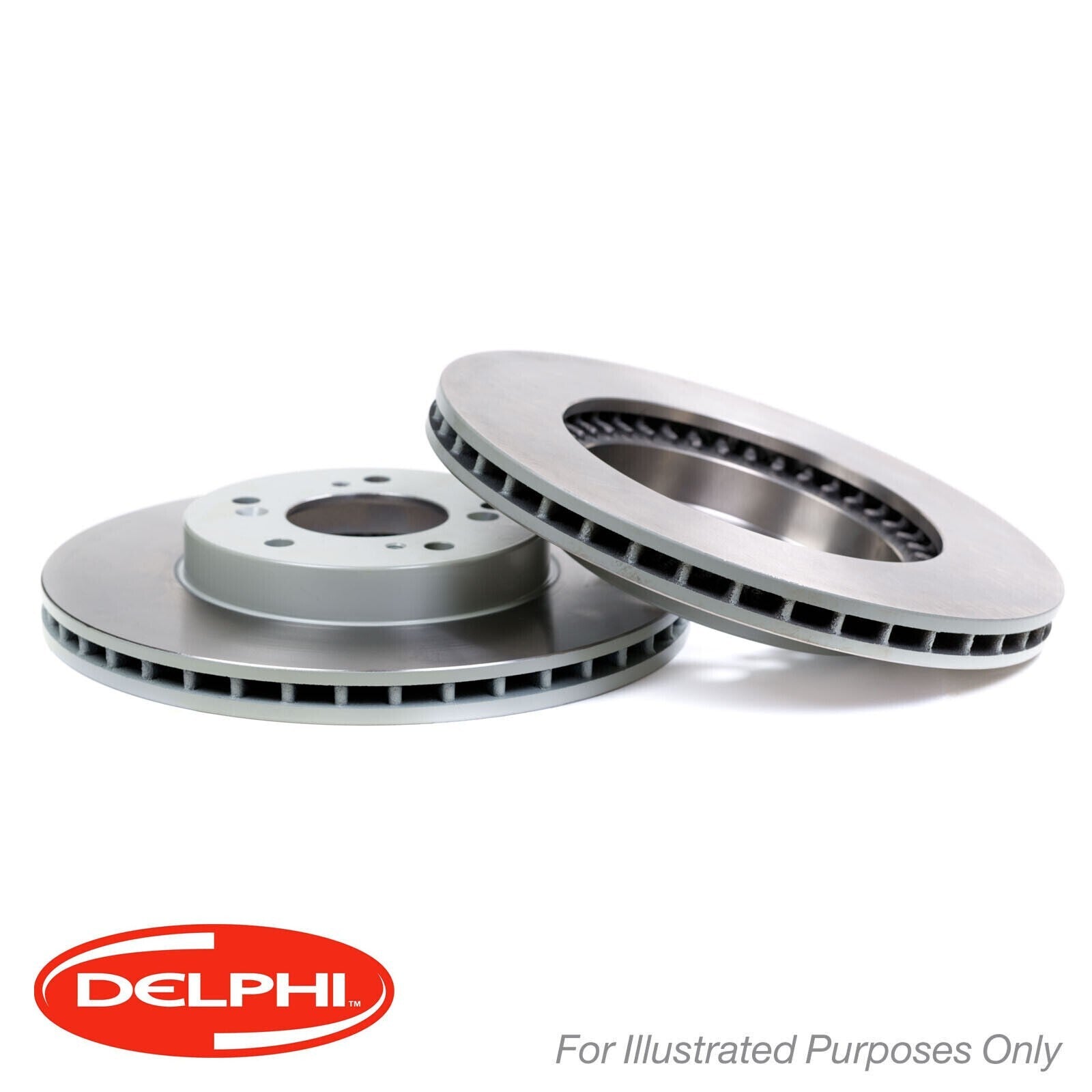 GENUINE DELPHI REAR BRAKE DISCS FOR BMW X1 F48 E84 2 SER F40 F44 F46 300mm