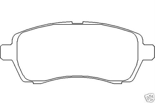 MAZDA 2 FRONT BRAKE PADS 1.3 1.5 1.4D 1.4 DIESEL 