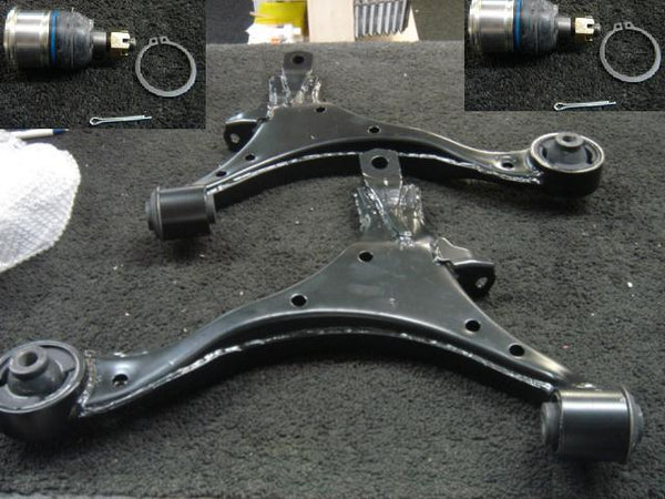 FOR CRV MK2 2002-2006 2 LOWER WISHBONE ARM COMPLETE WITH BALL JOINT LH RH PAIR