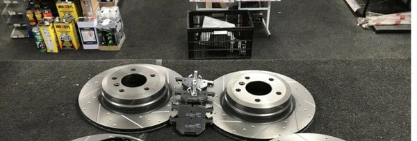 BMW E91 330 ESTATE 336MM REAR BRAKE DISCS DRILLED WITH PADS AND SENSOR WIRE 