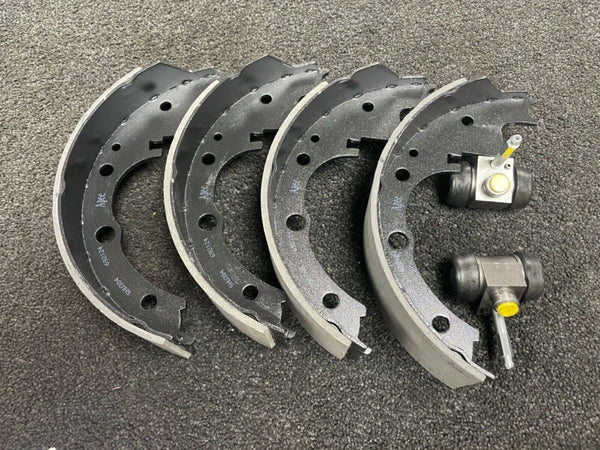 FOR LDV CONVOY 2.5D TD BRAKE SHOES + CYLINDERS TWIN WHEELER REAR CHERRY PICKER