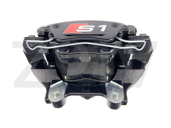 FRONT BRAKE CALIPER LH COMPLETE CARRIER BRACKET+BRAKE PAD GENUINE AUDI S1 A1