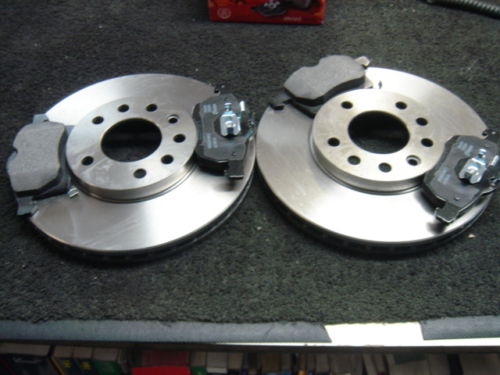 VAUXALL ASTRA G 1.8SXi MK4 98-04 FRONT BRAKE DISC & PADS 280MM