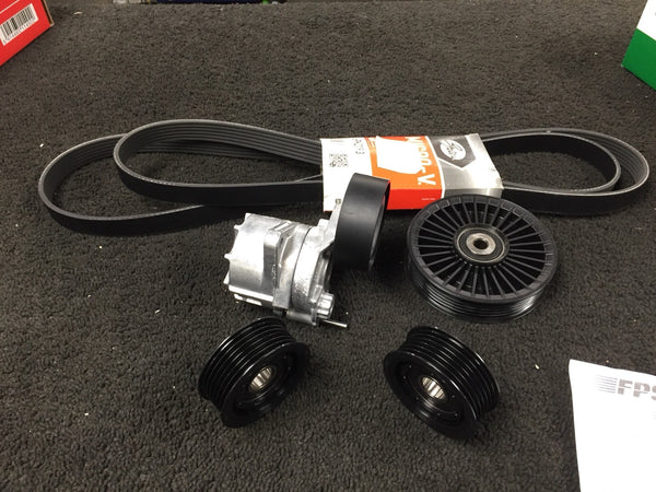 FOR MERCEDES VITO VIANO W639 2.1CDI 2.2CDi AUXILIARY FAN BELT TENSIONER KIT 