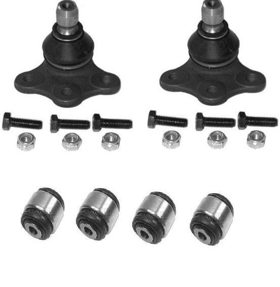 VAUXHALL VECTRA 1995-02 2 WISHBONE ARM LOWER BALL JOINTS 4 REAR ROSE BUSH