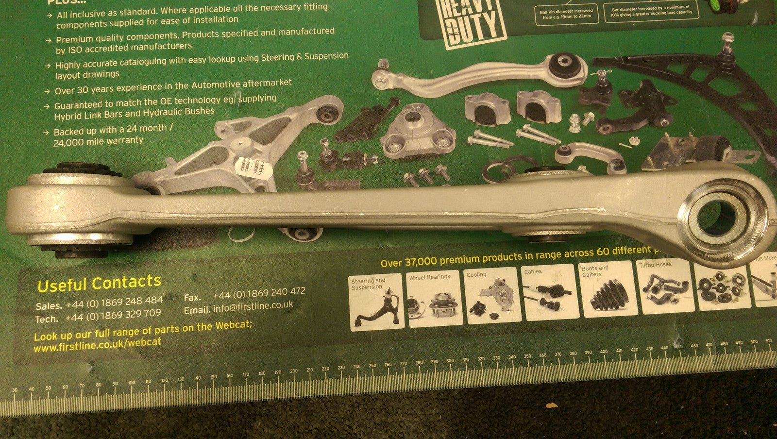 AUDI A4 A5 A6 A7 2008 ON PASSENGER SIDE FRONT LOWER CONTROL SUSPENSION ARM  LH 