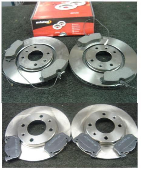 PEUGEOT 306 GTI 6 S16 BRAKE DISCS BRAKE PADS MINTEX FRONT REAR NEW 