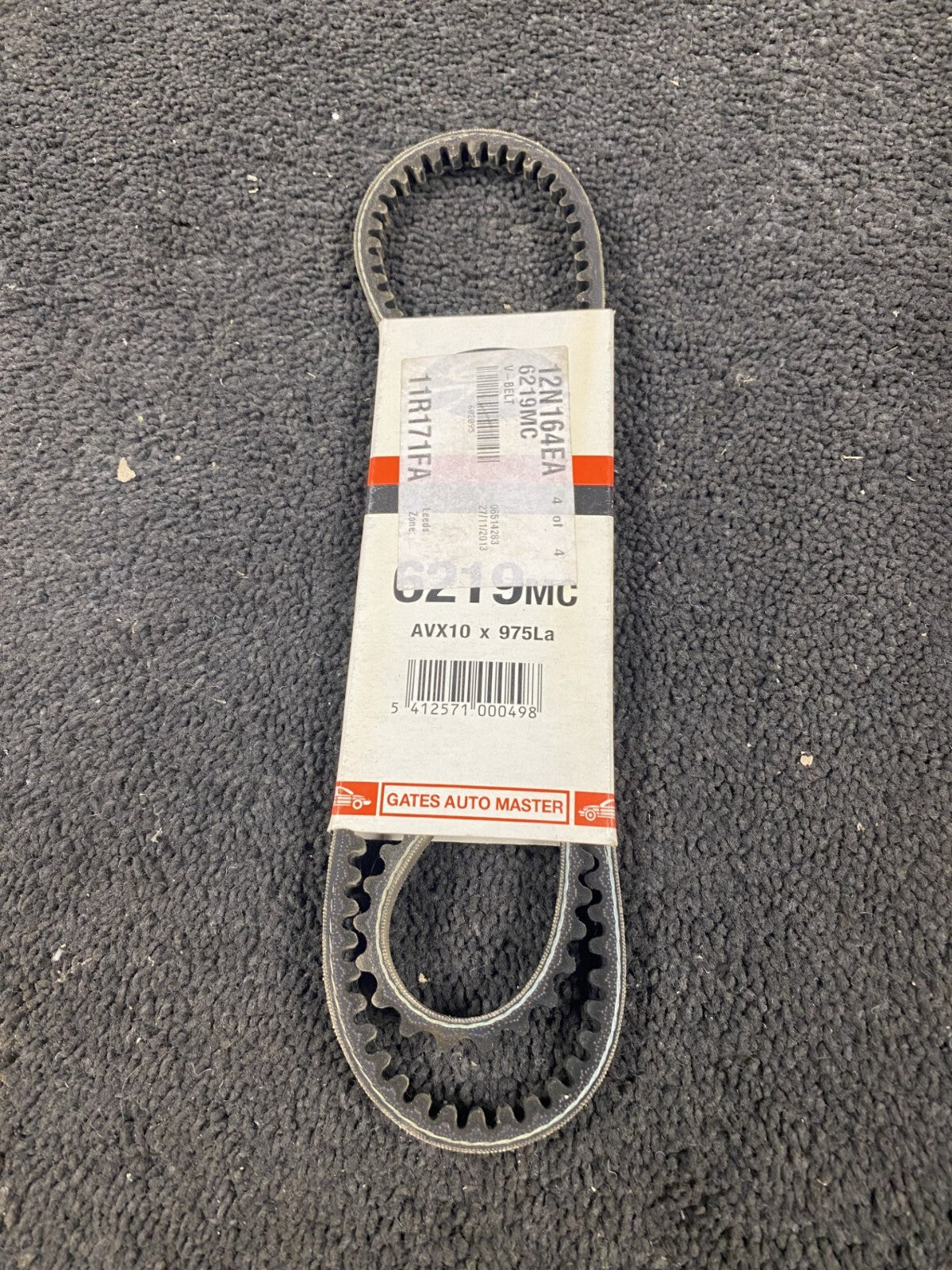 GENUINE GATES FAN BELT FITS MAZDA  RX7 13B (1.3. 1308cc) (1986-1992) 6219MC