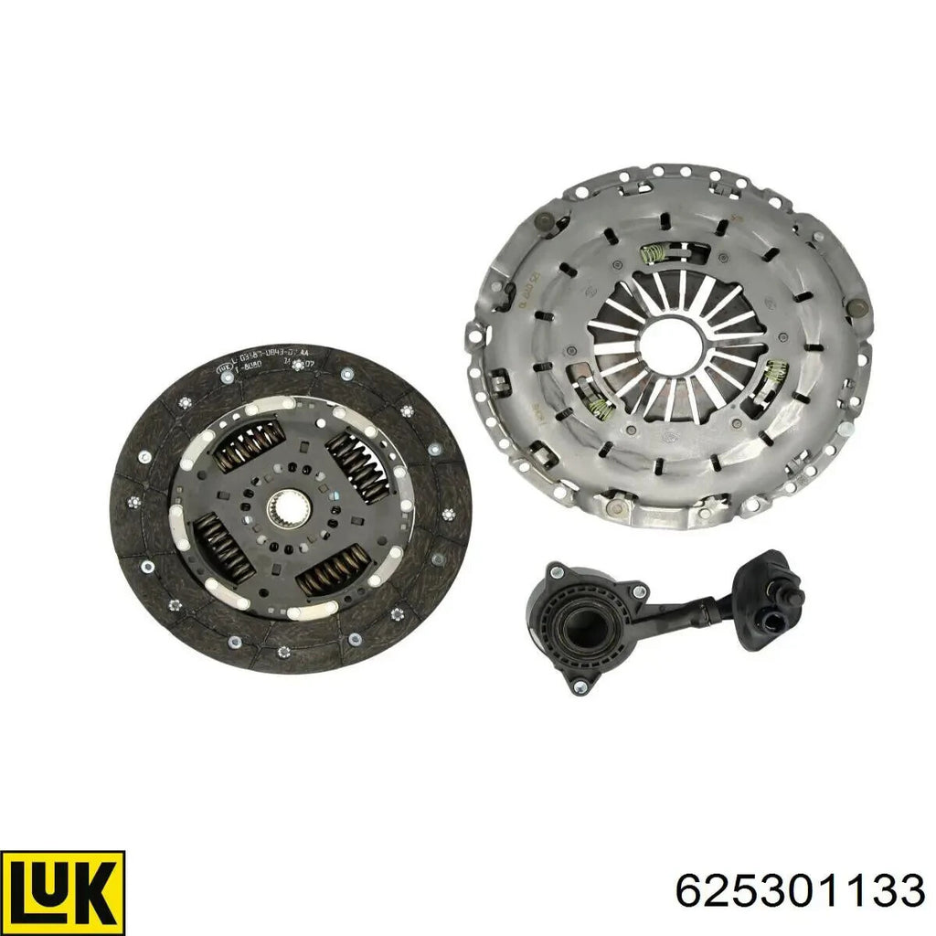 FORD TRANSIT MK6 2.0Di DIESEL FWD 2002-06 3PCE CLUTCH KIT & CSC SLAVE SOLID FLYW