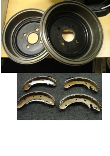 VAUXHALL COMBO 1.3CDTI 1.7D DI DTI REAR BRAKE DRUMS BRAKE SHOES 230MM 