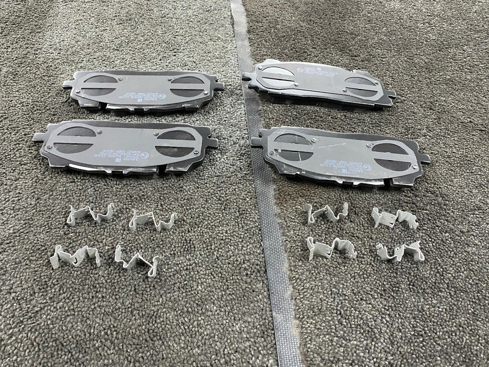 FRONT BRAKE PAD SET FITS AUDI A5 B9 A6 C8 A8 RS4 Q7 Q8 SQ7 FORMENTOR TOUAREG