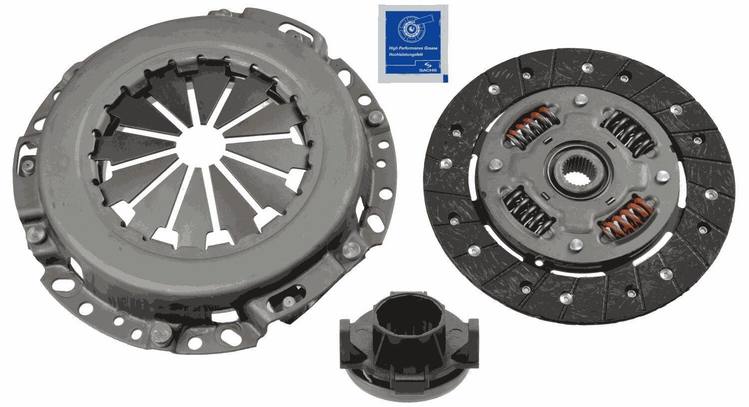 FOR RENAULT CLIO MEGANE  1.4 1.6 KANGOO SACHS CLUTCH KIT 3000857601