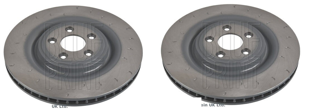 FOR JAGUAR  XJ8 XJR XK8 5.0 XKR 4.2 V8 CROSS DRILLED BRAKE DISC PADS REAR 350MM