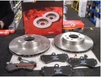 FOR PORSCHE CAYENNE VW TOUAREG AUDI Q7 BRAKE DISC BRAKE PADS FRONT 