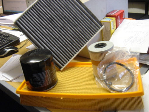  S40 V40 1.9D TD OIL  AIR FUEL  POLLEN CABIN FILTER 