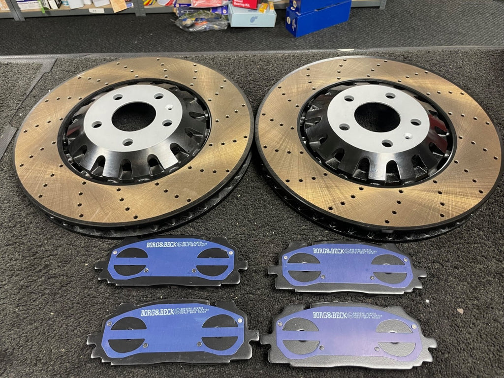 AUDI RS4 RS5 B9 2017on FRONT REAR BRAKE DISC BRAKE PADS ECR OE QUALITY