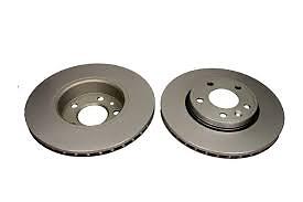 FOR VAUXHALL VIVARO RENAULT TRAFIC FRONT BRAKE DISCS  2014 ON 