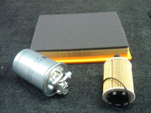 VW SHARAN 2.0TDCI 06 on OIL AIR FUEL FILTER SERVICE KIT