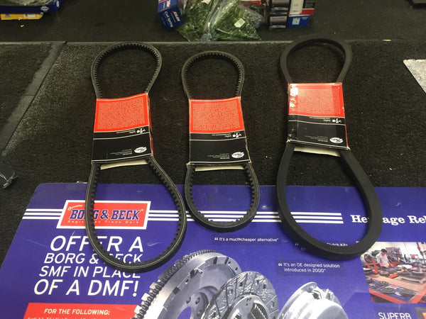 FOR MITSUBISHI SHOGUN PAJERO 2.5TD FAN BELT AC BELT PS BRAND NEW 
