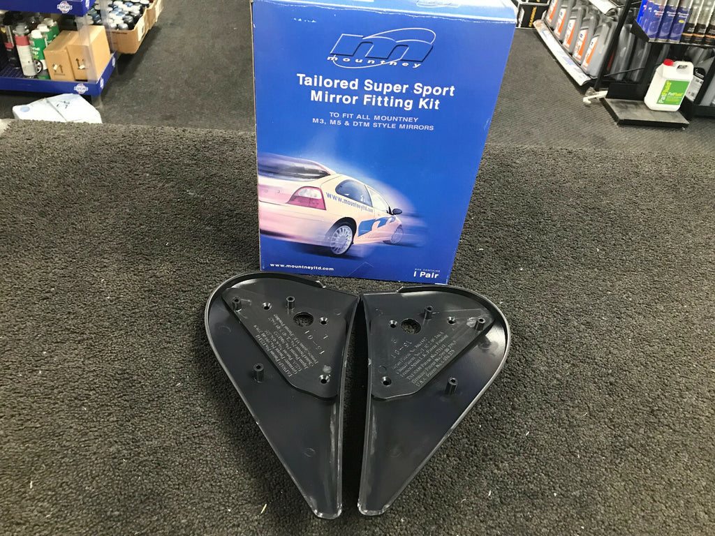 M3 STYLE SIDE MIRROR FIXING BACKING PLATES FOR FIAT PUNTO 5 DOOR